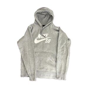 (US M Medium) **DEADSTOCK** Nike SB Skateboarding Hoodie Grey